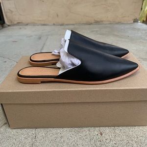Madewell Gemma Mule in Leather